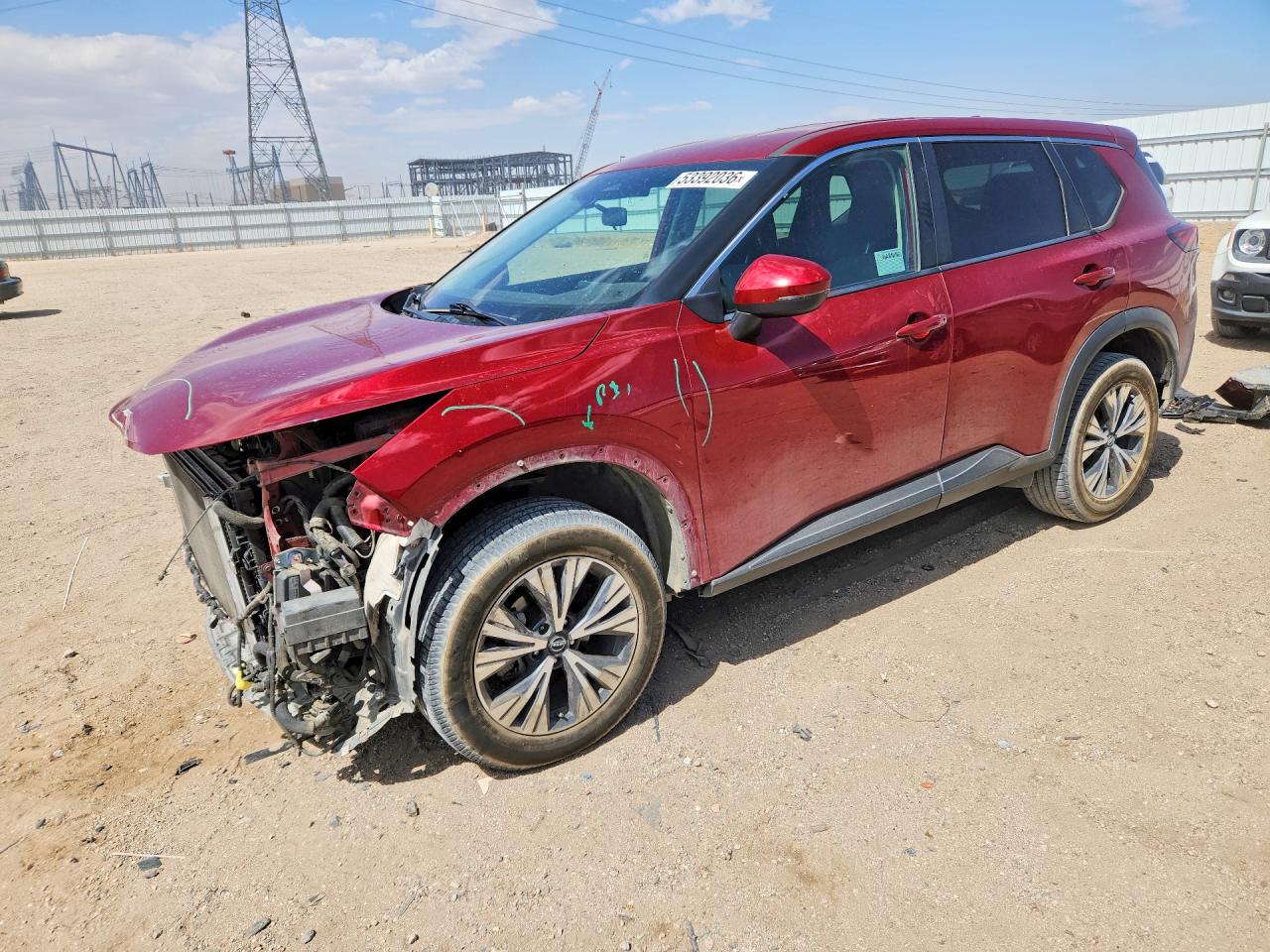 Salvage Nissan Rogue Image