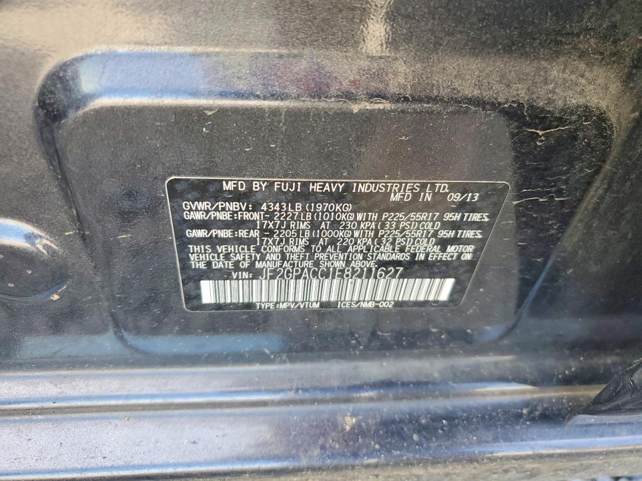 Subaru Xv 2.0 Premium