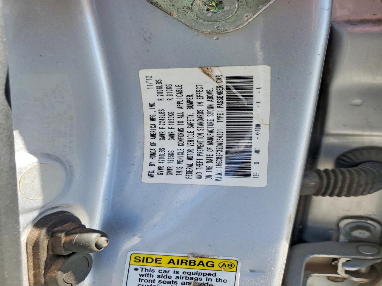 Honda Accord Lx