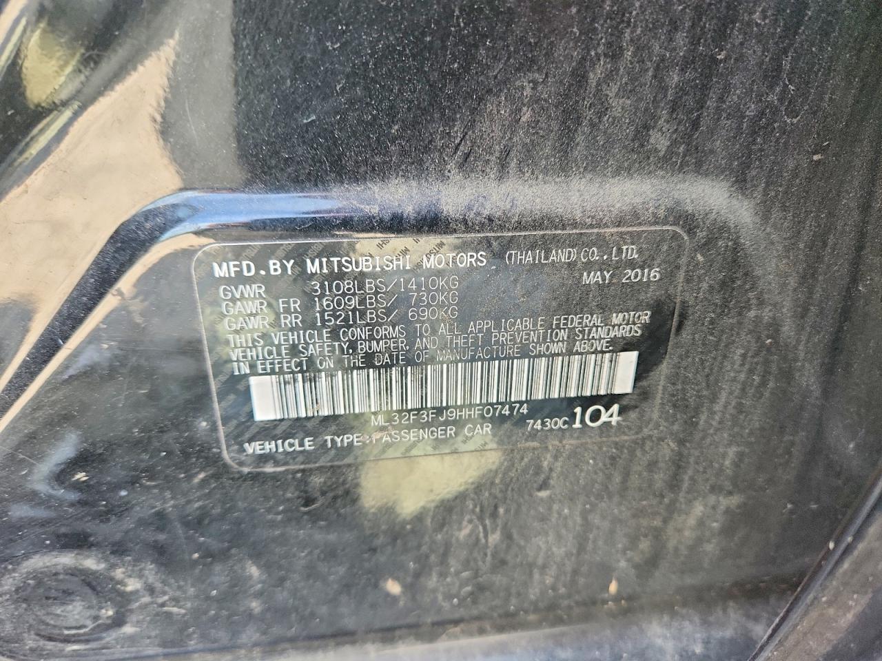 Mitsubishi Mirage G4 Es