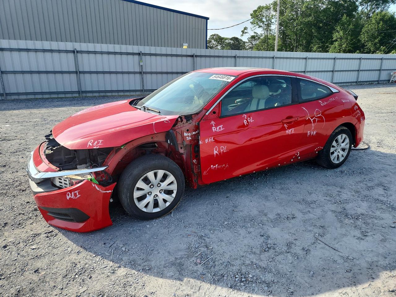 Salvage Honda Civic Image
