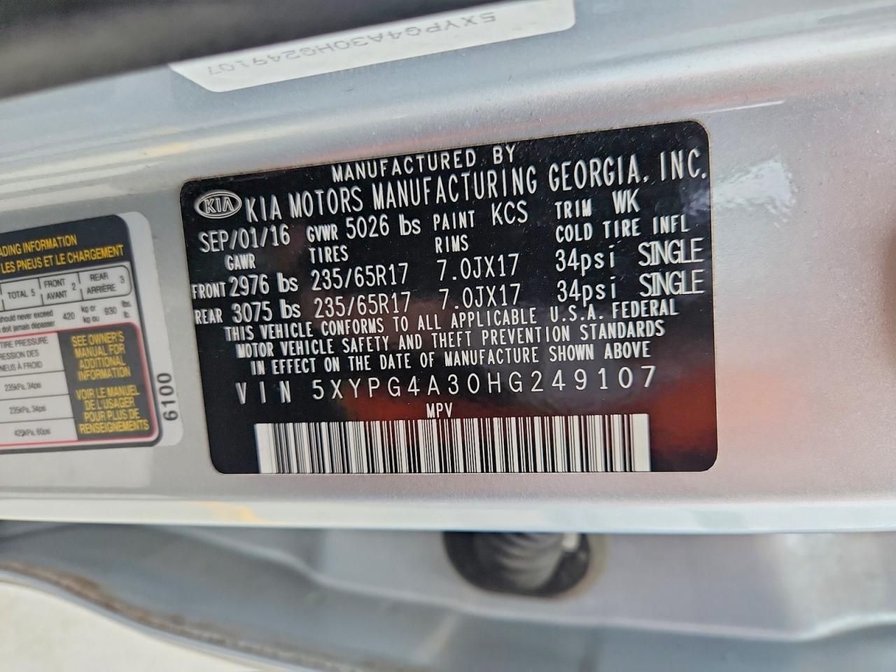 Kia Sorento L