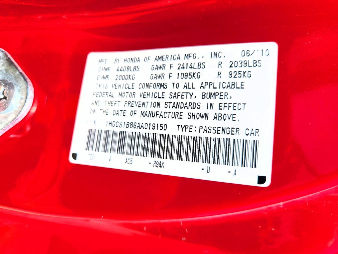 Honda Accord Exl