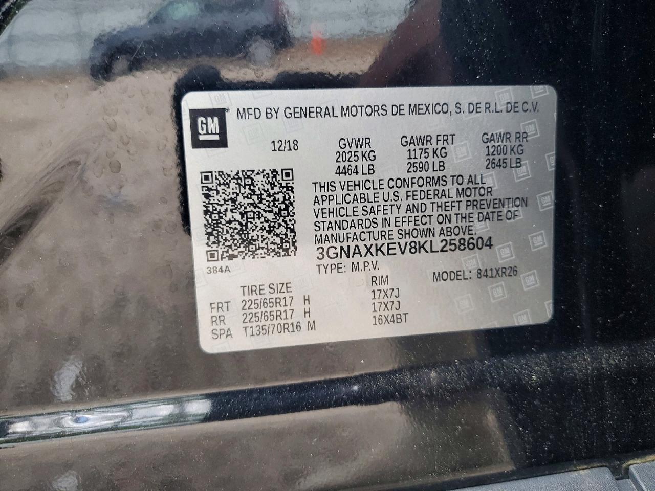 Chevrolet Equinox Lt