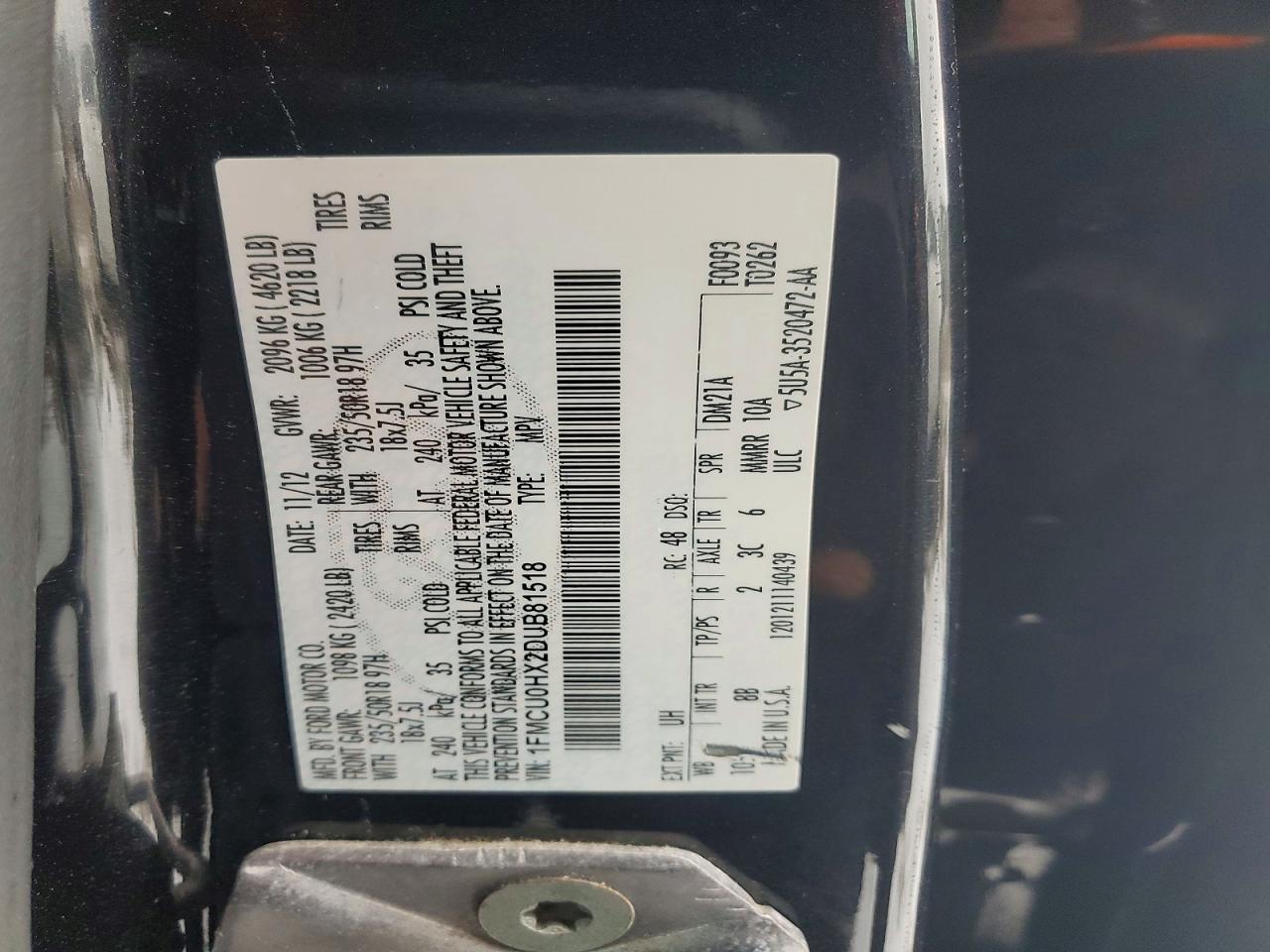 Ford Escape Sel