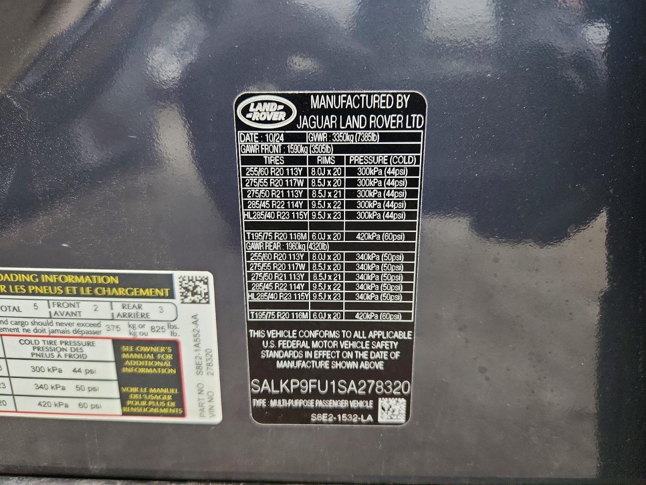 Land Rover Range Rover Se