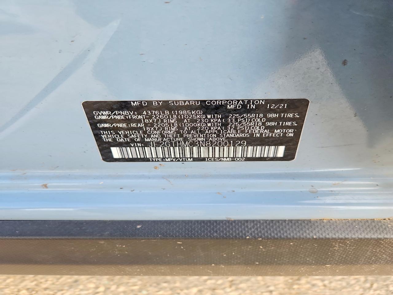 Subaru Crosstrek Limited