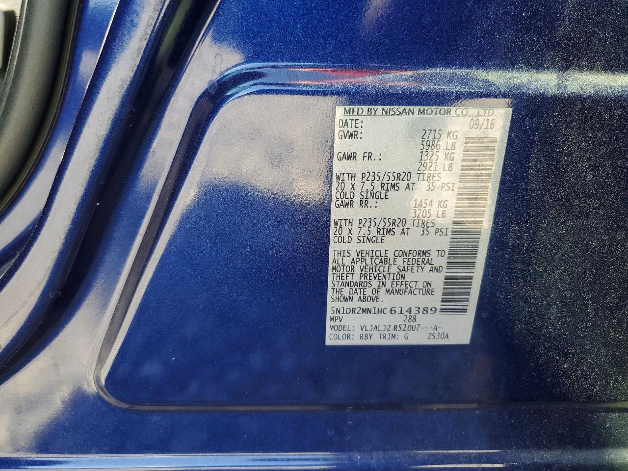 Nissan Pathfinder Platinum