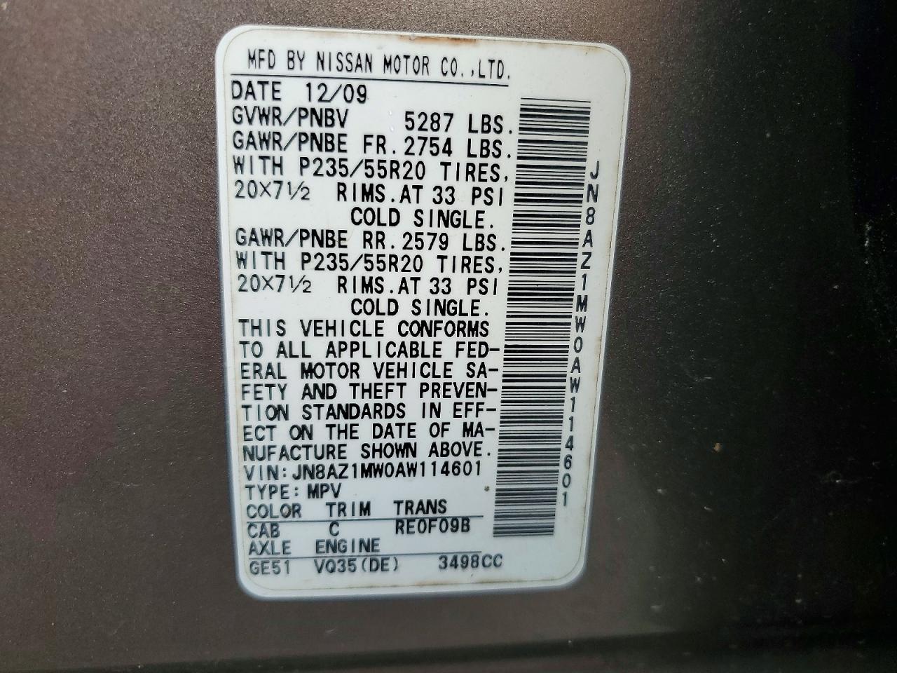 Nissan Murano S