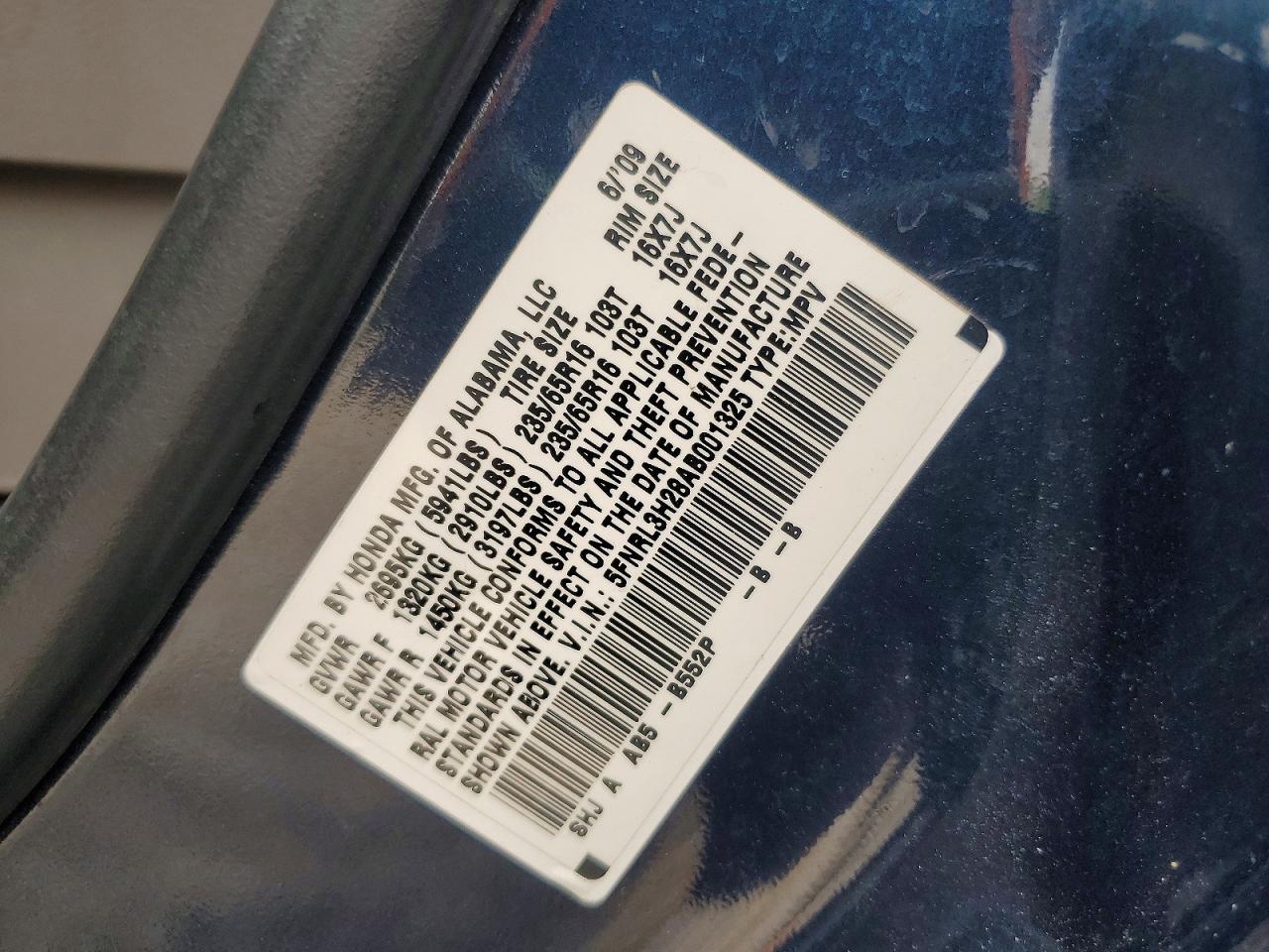 Honda Odyssey Lx