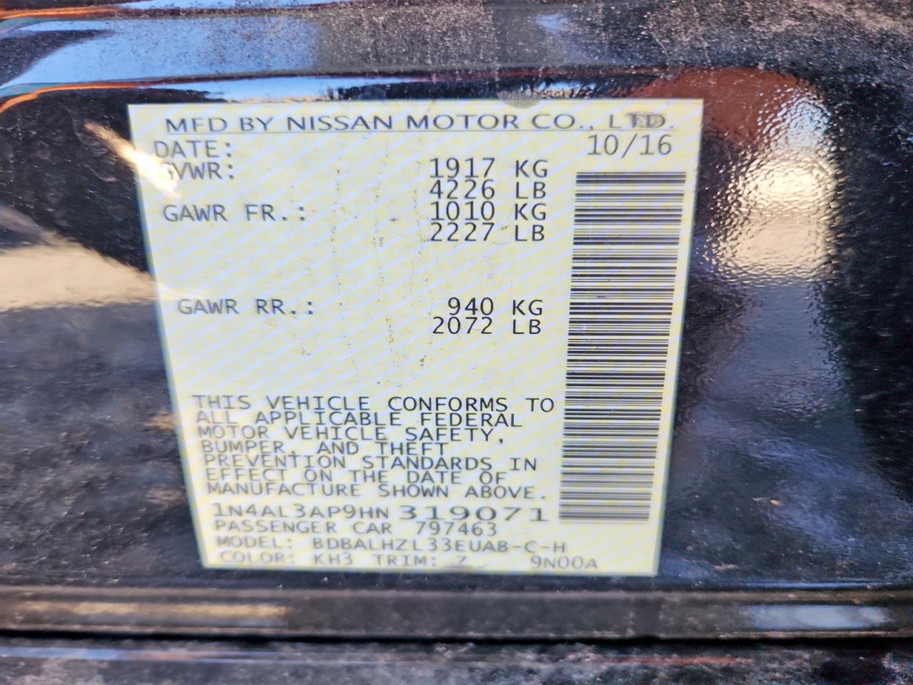 Nissan Altima 2.5 Sr