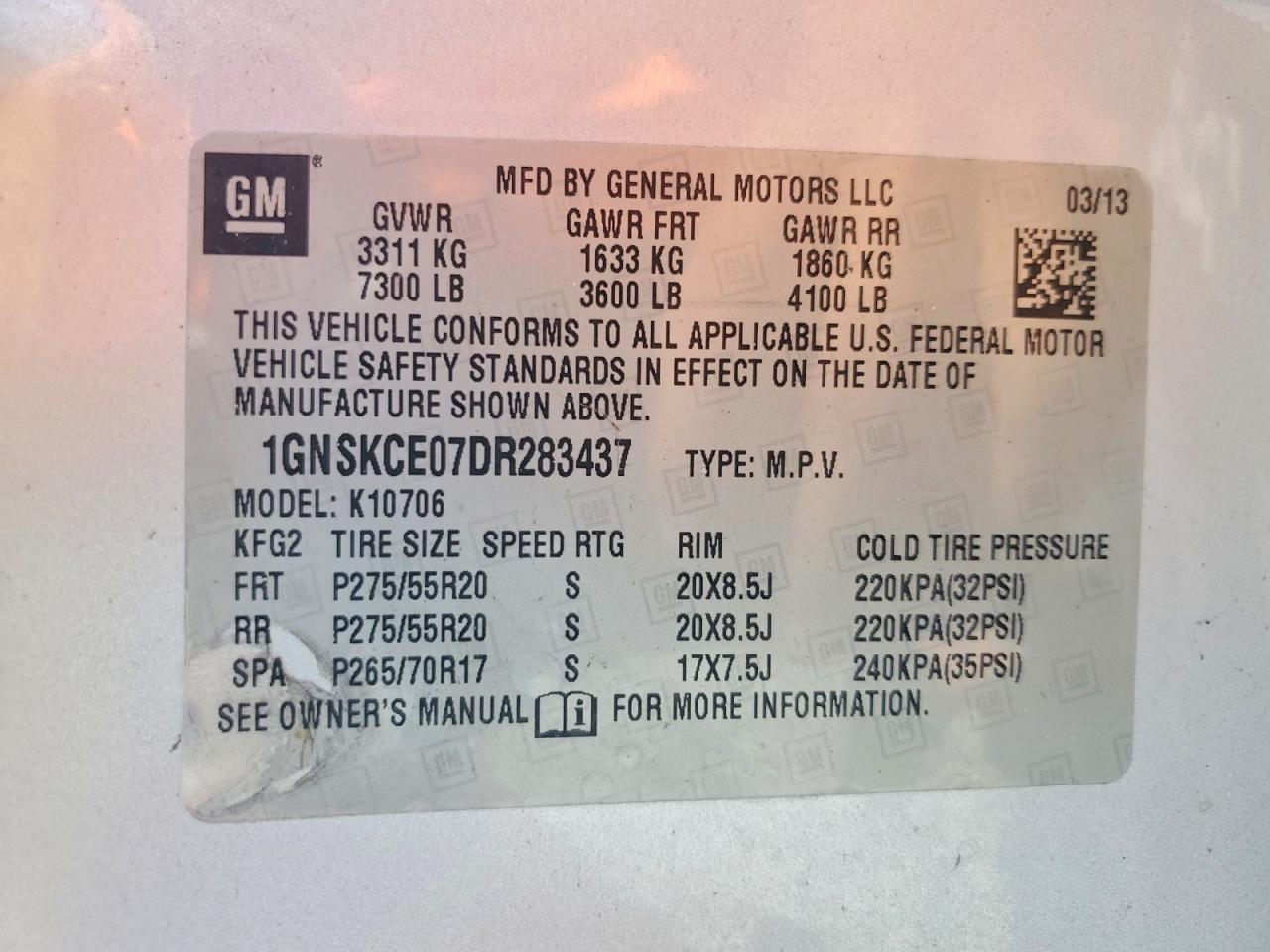 Chevrolet Tahoe K1500 Ltz