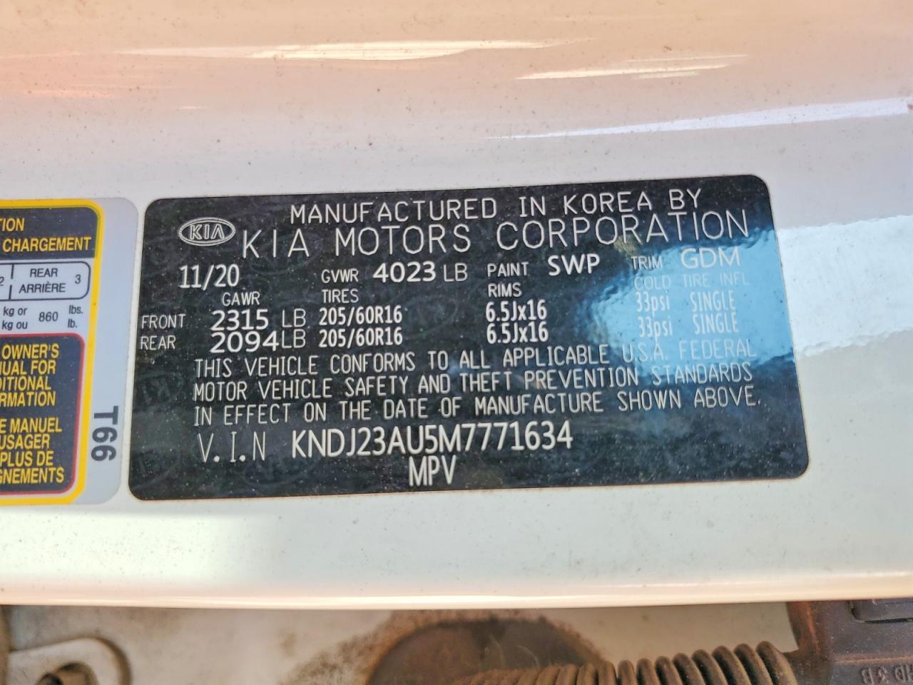 Kia Soul Lx
