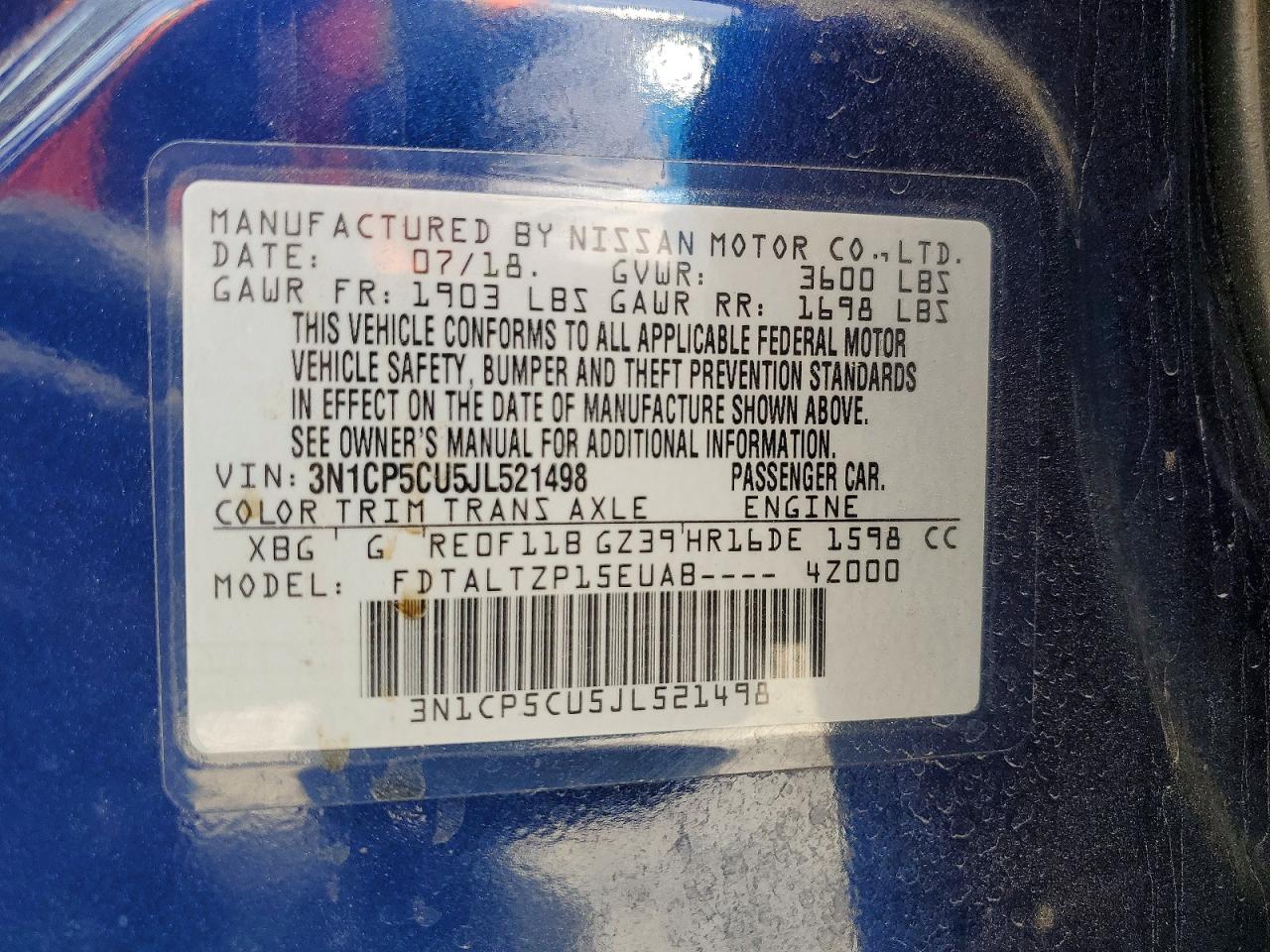Nissan Kicks Sr