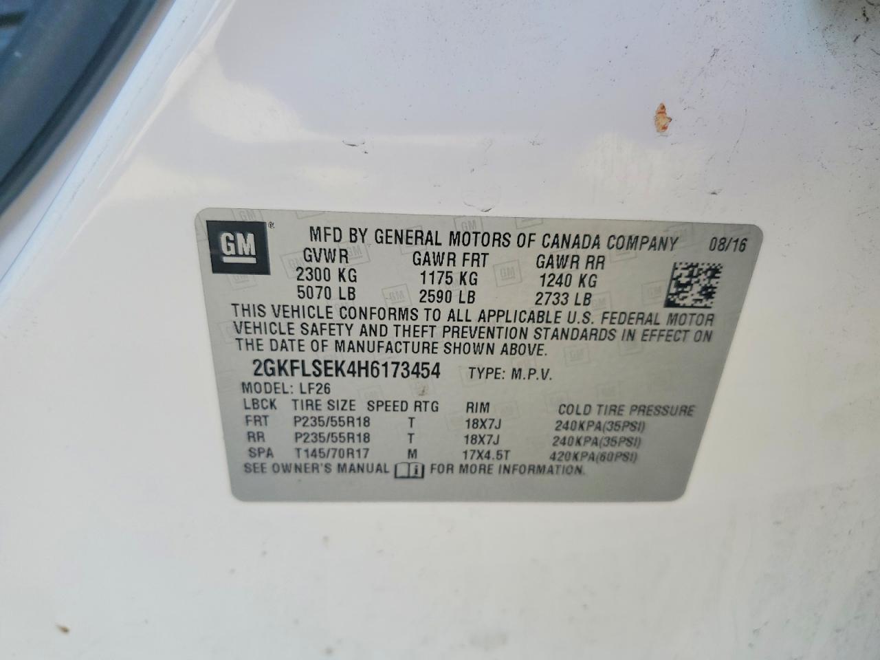 GMC Terrain Sle