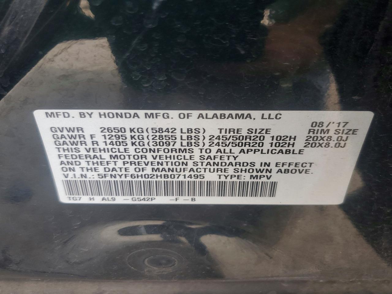 Honda Pilot Elite