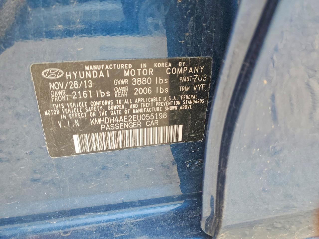 Hyundai ELANTRA Se