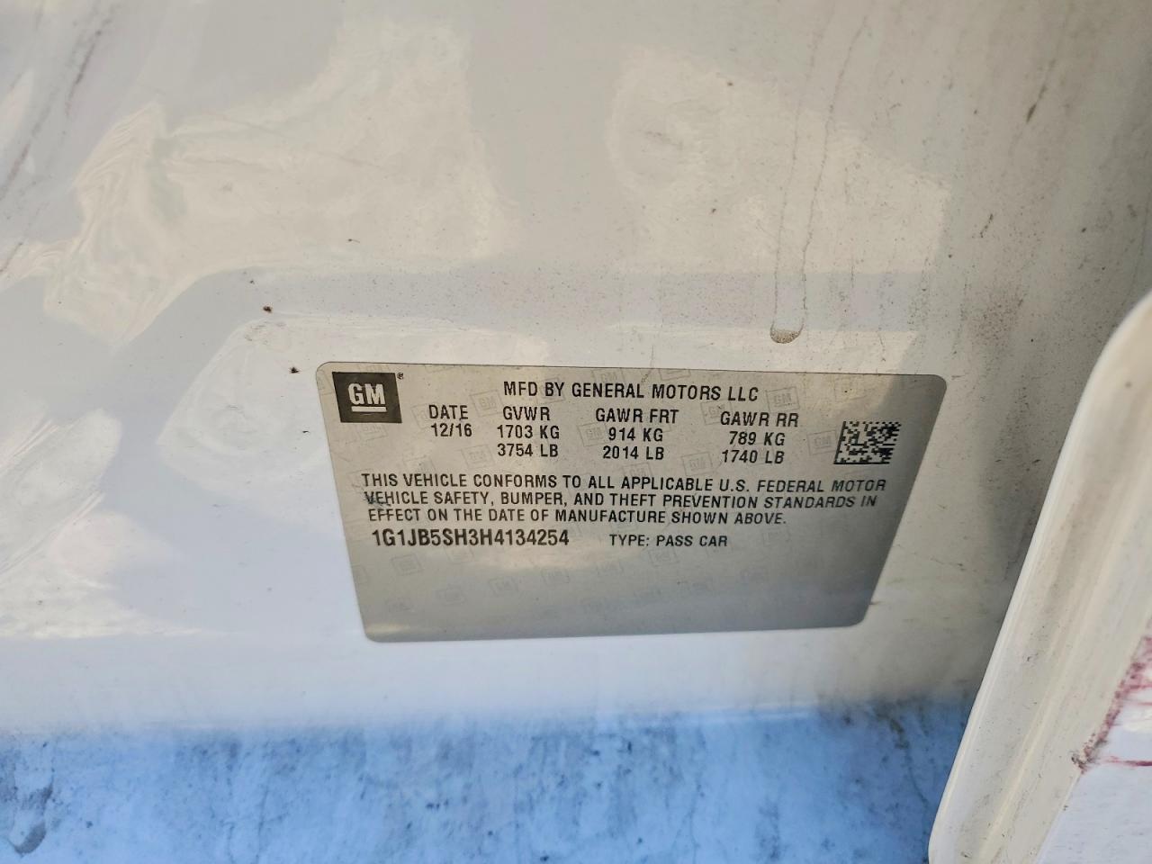 Chevrolet Sonic Ls