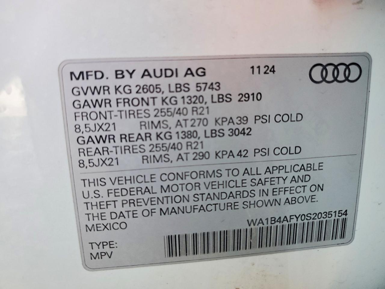 Audi Sq Premium Plus