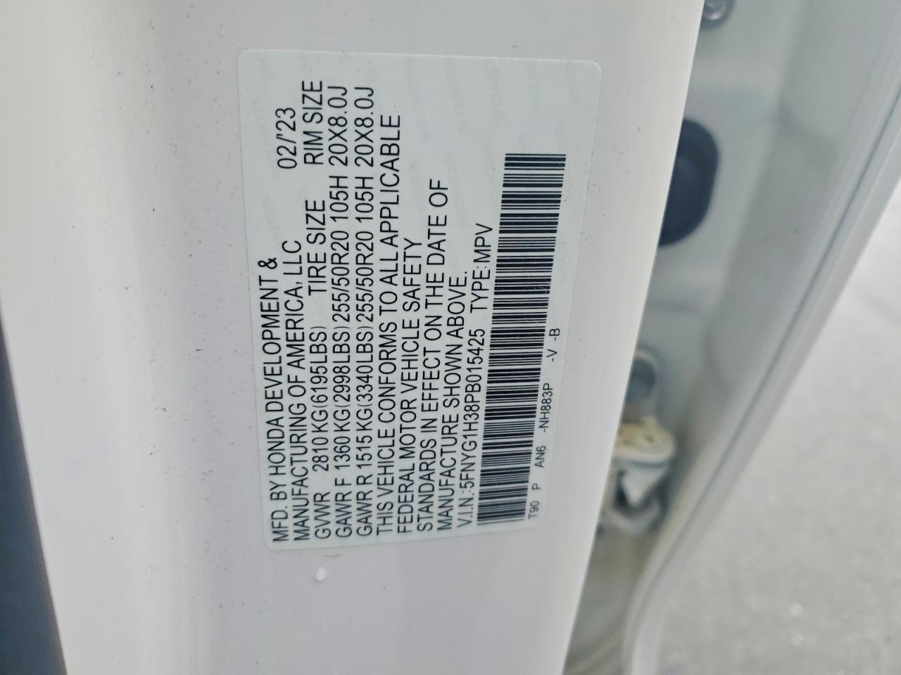 Honda Pilot Sport
