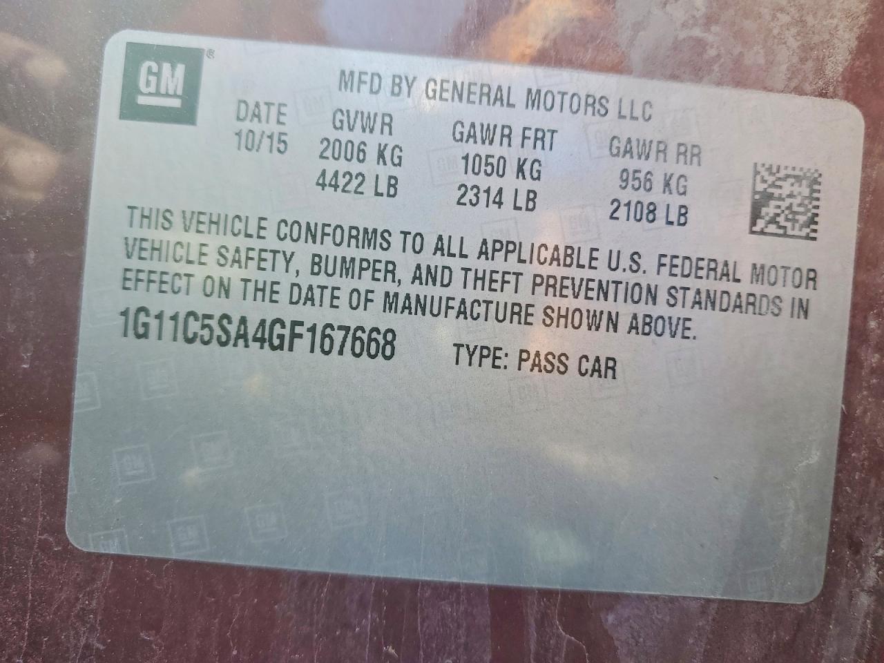 Chevrolet Malibu Lt