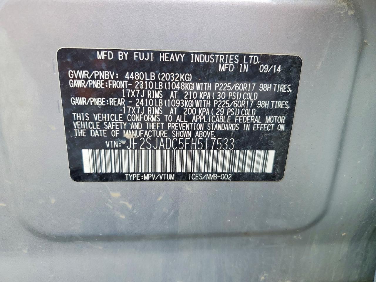 Subaru Forester 2.5i Premium