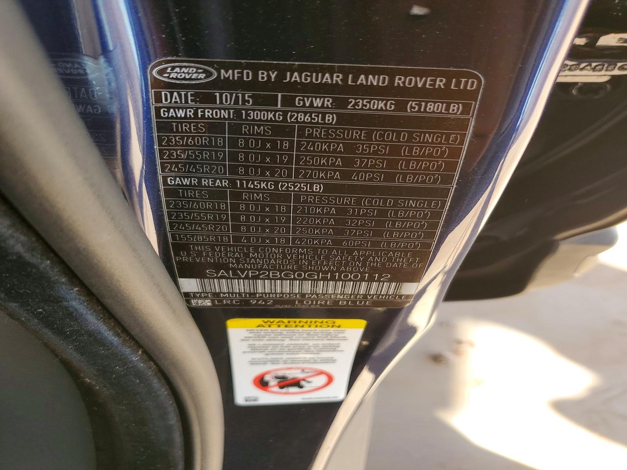 Land Rover Range Rover Se