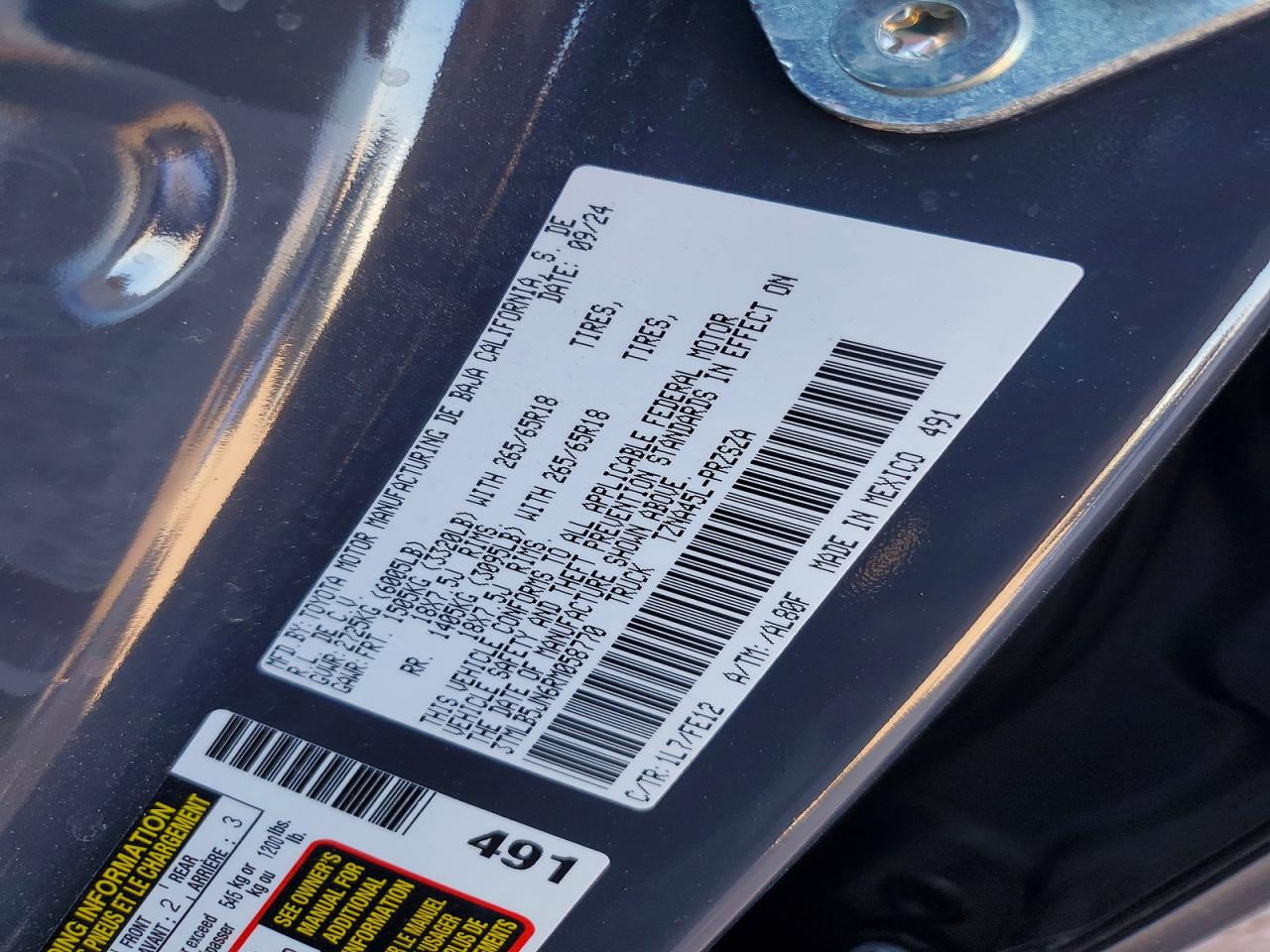 Toyota Tacoma Trd Sport