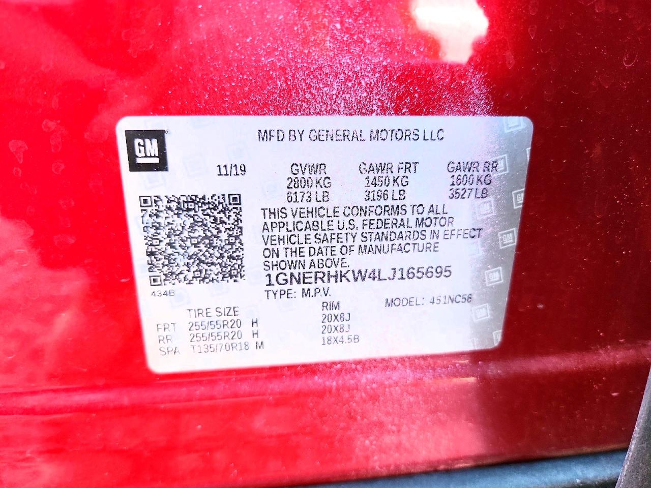 Chevrolet Traverse Lt