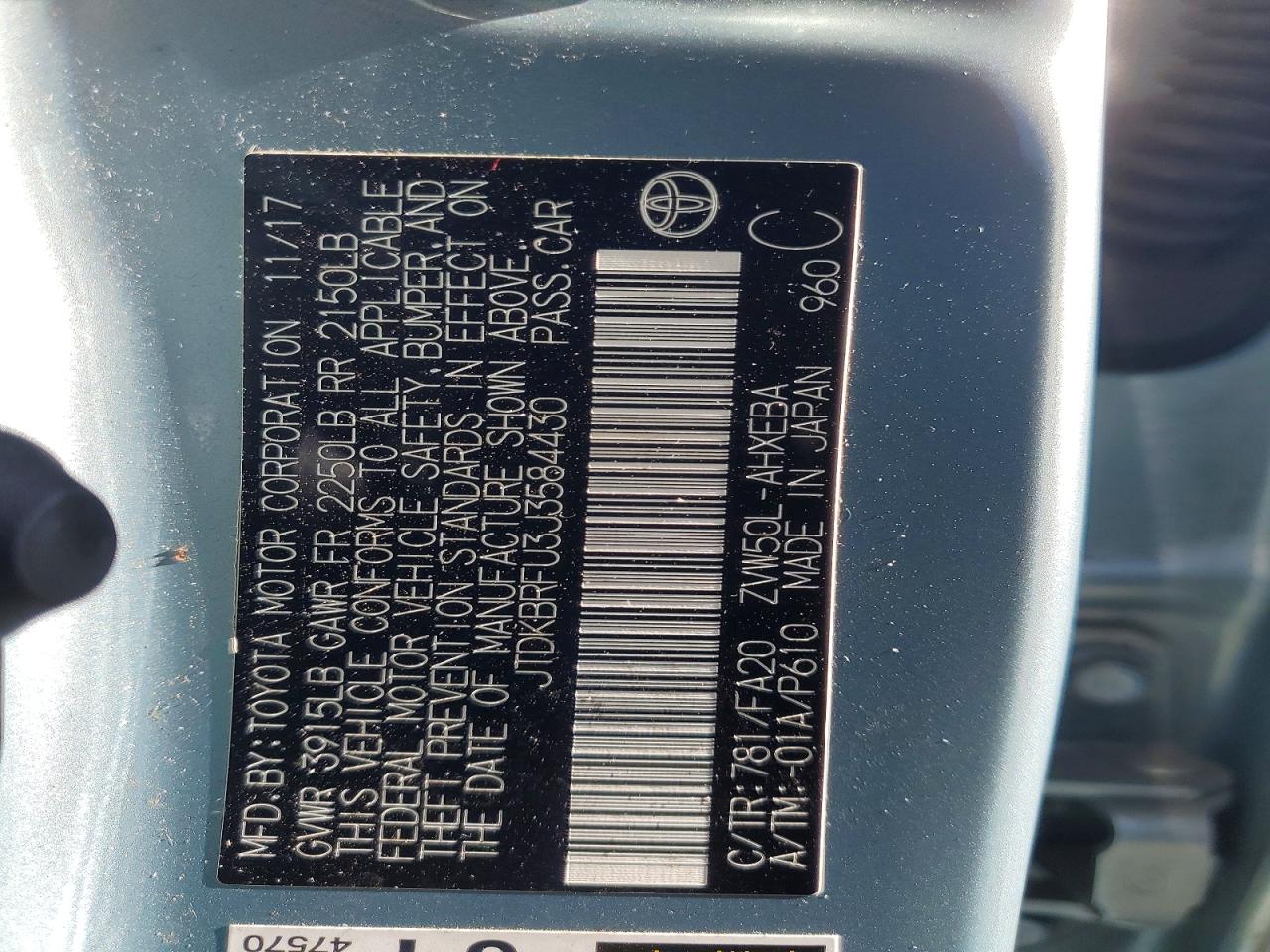 Toyota Prius One
