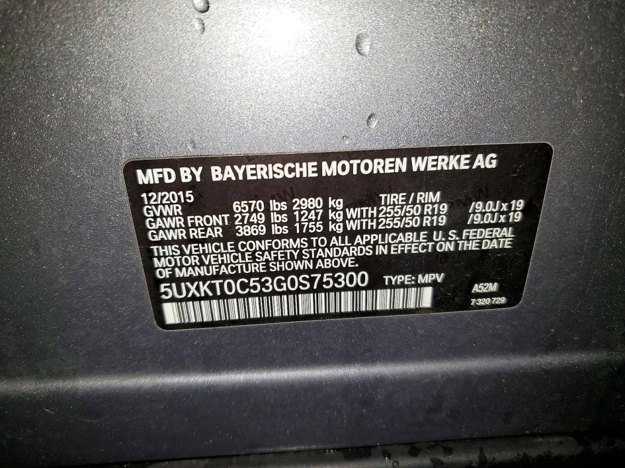 BMW X Series Xdr40e