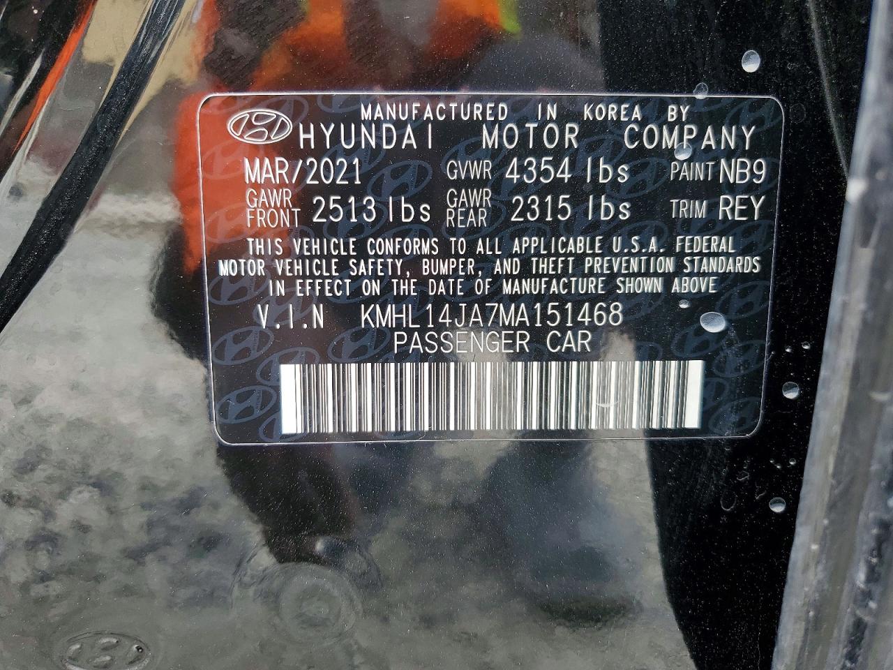Hyundai SONATA Sel
