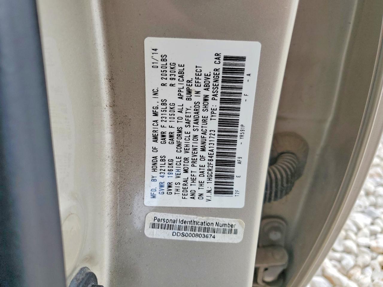 Honda Accord Exl