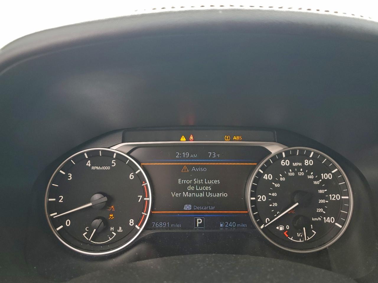 Nissan Altima Sr