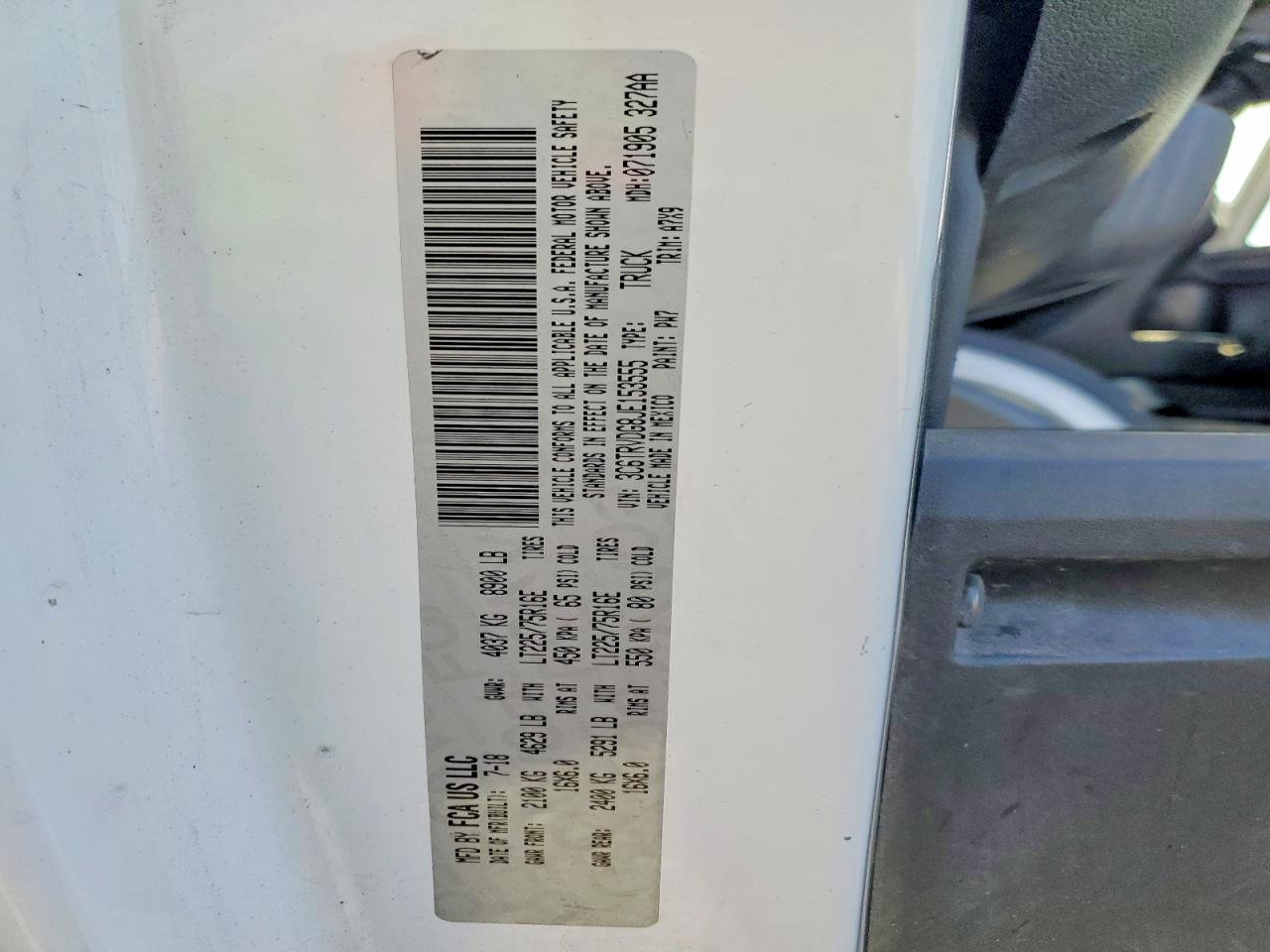 Ram Promaster 2500 High
