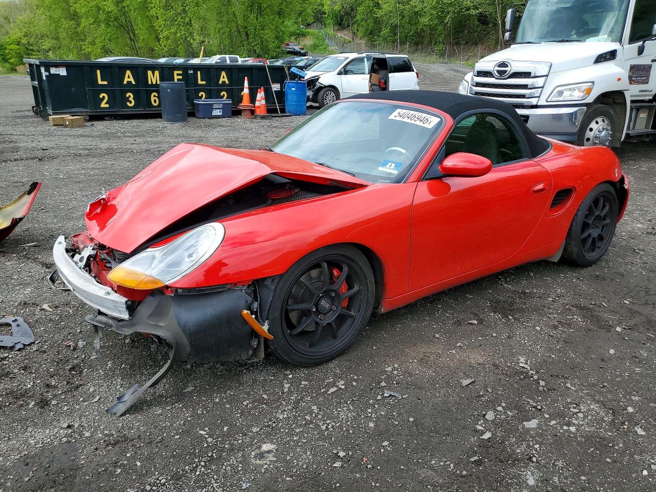 Salvage Porsche Boxster Image