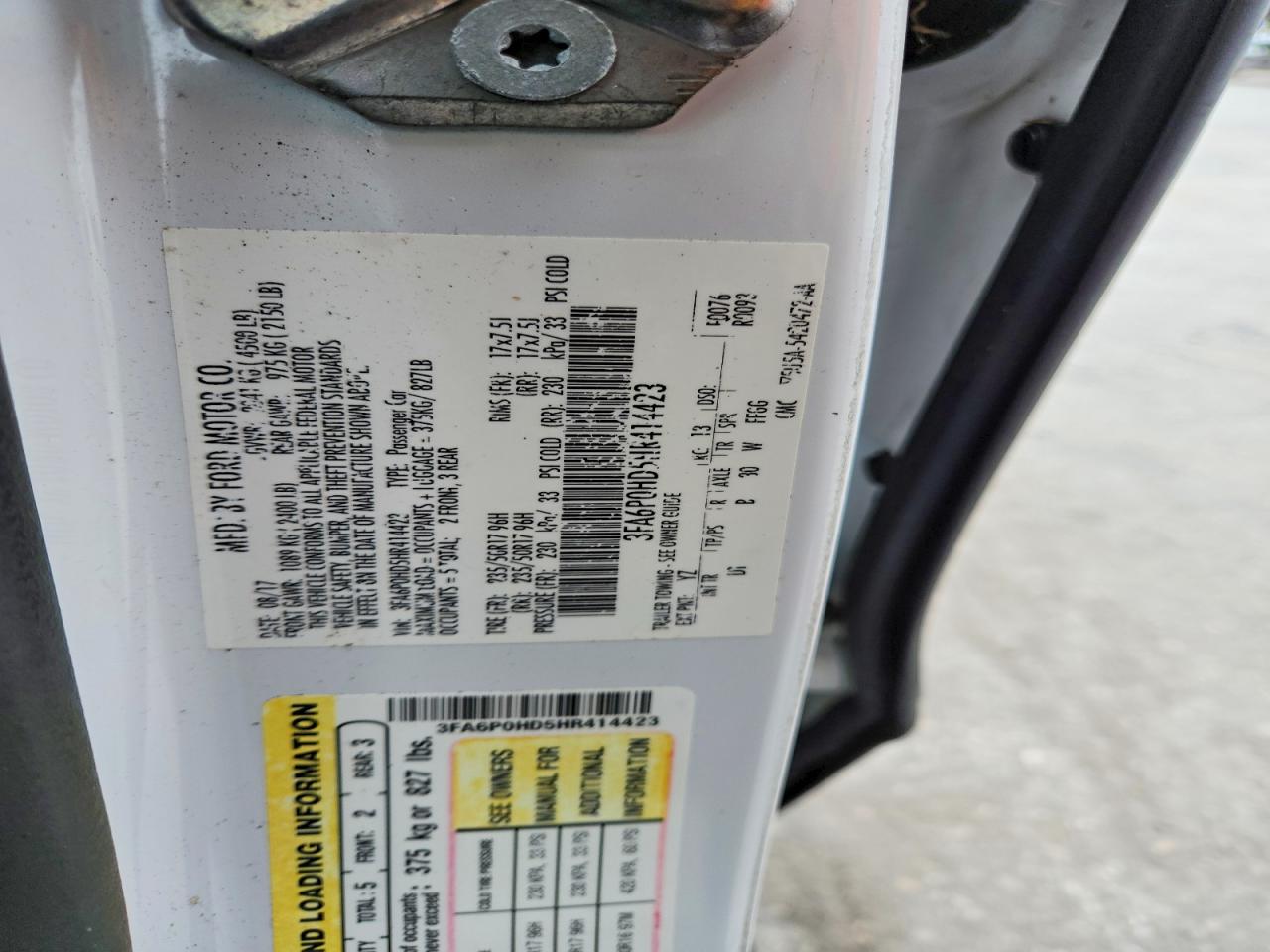 Ford Fusion Se