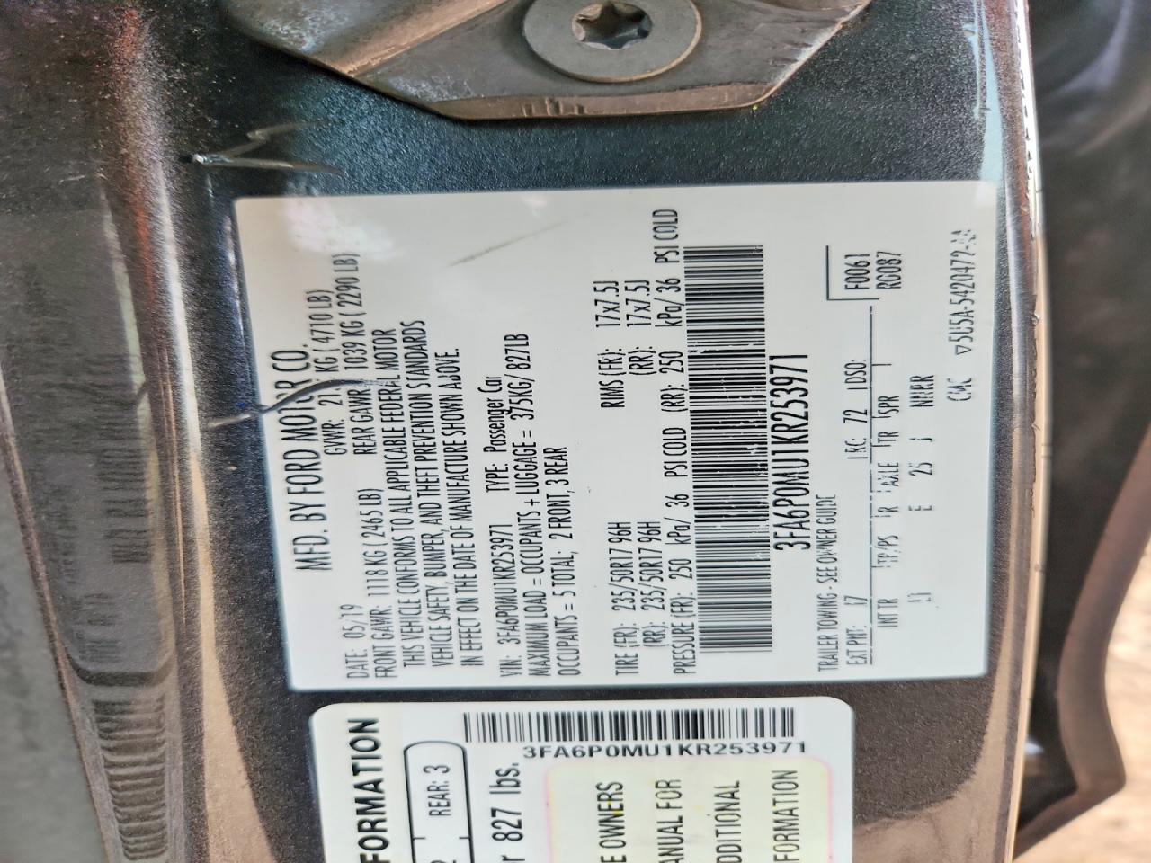 Ford Fusion Sel