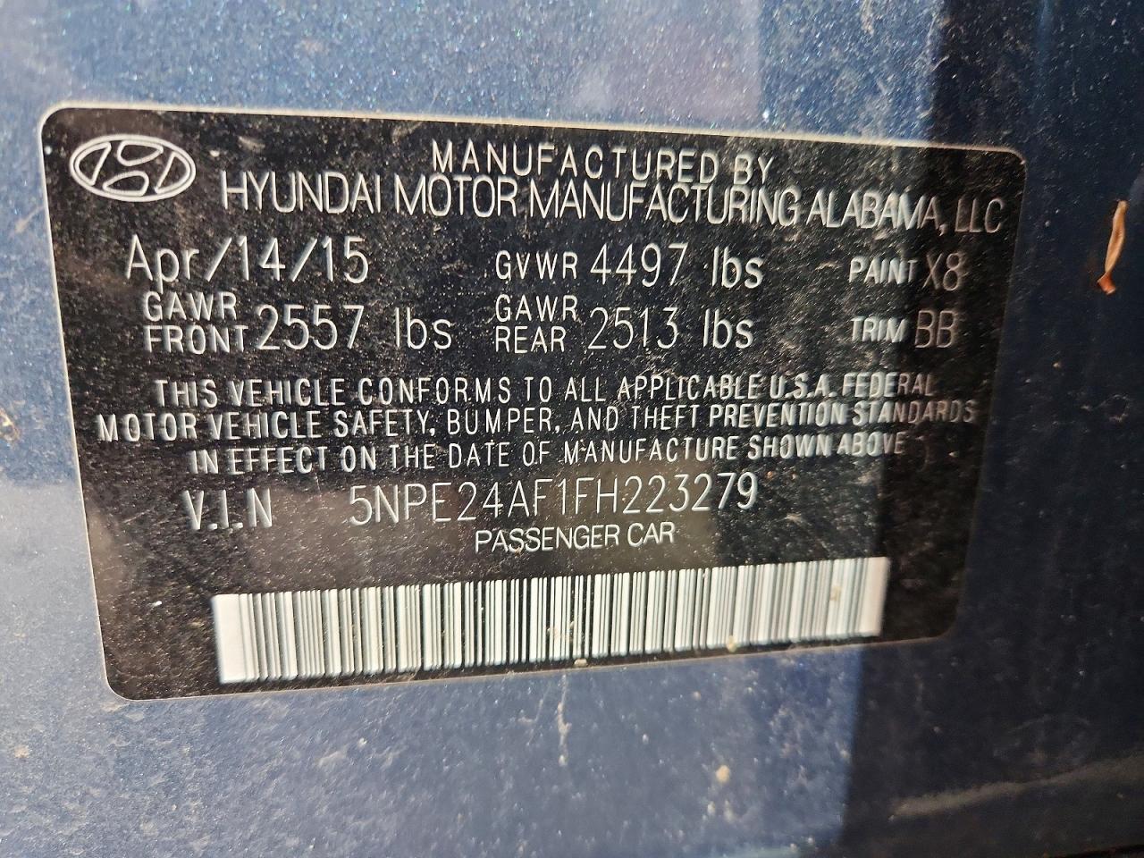 Hyundai SONATA Se