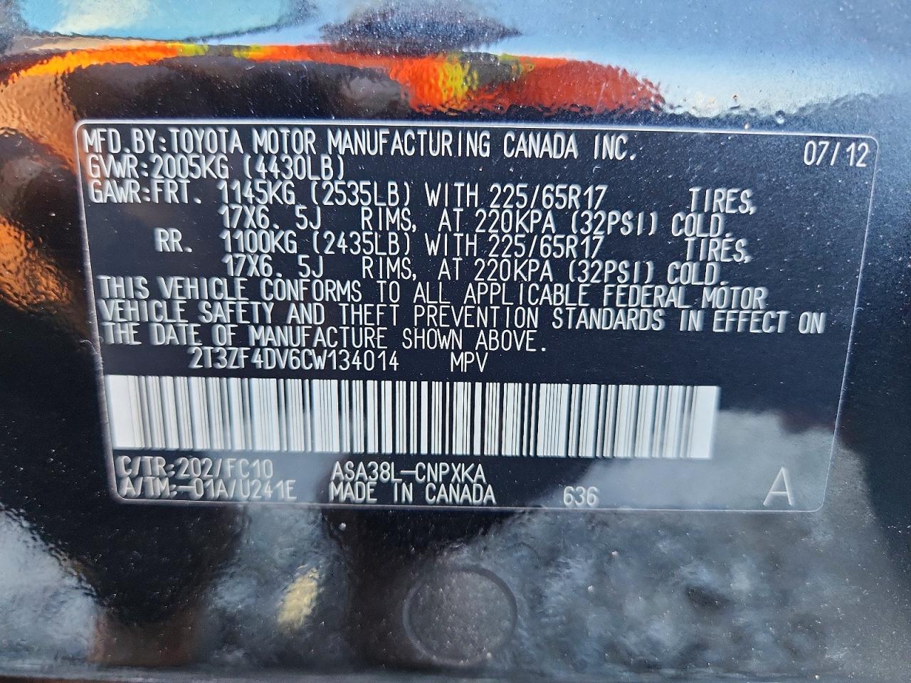Toyota RAV4 Base