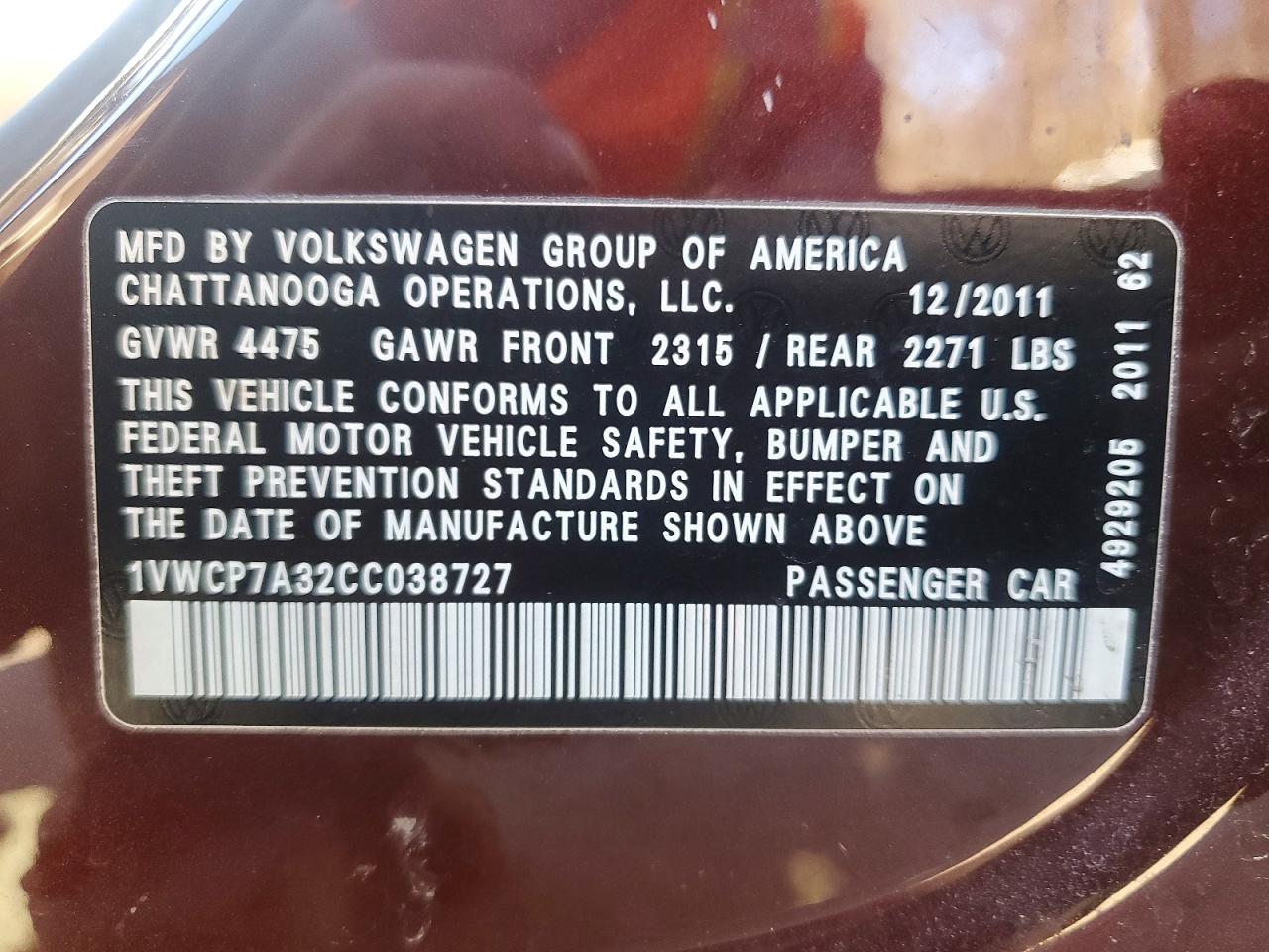 Volkswagen Passat Sel