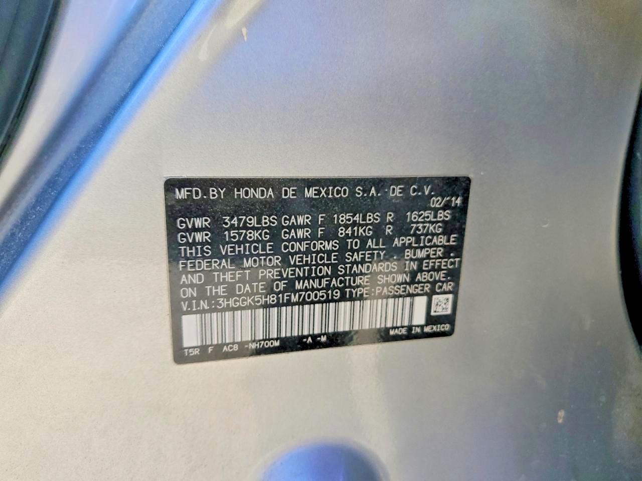 Honda Fit Ex