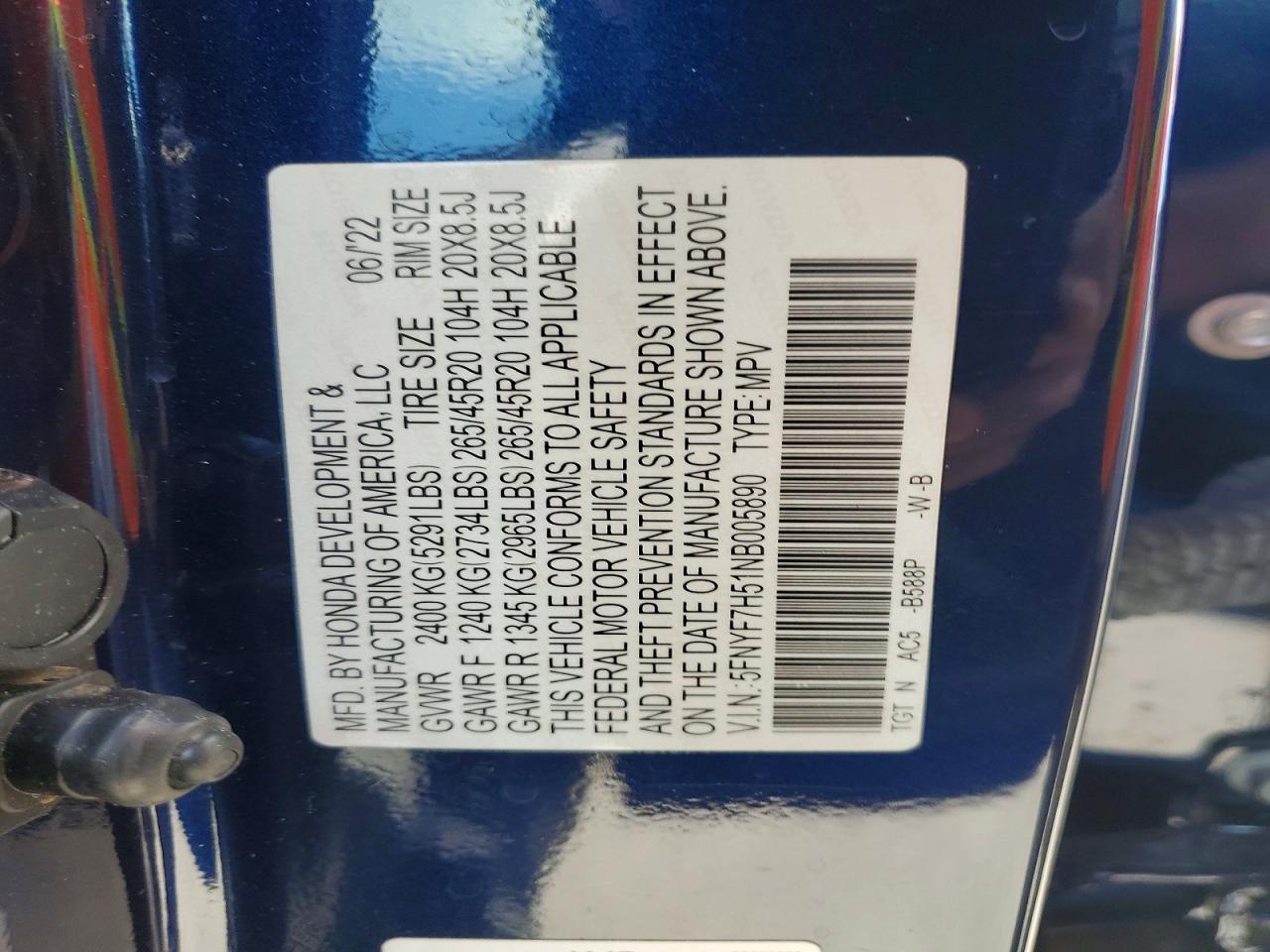 Honda Passport Exl