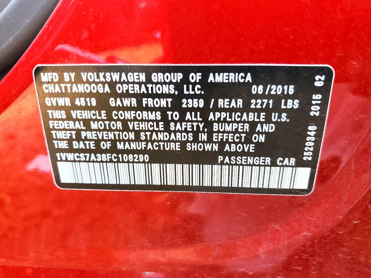 Volkswagen Passat Sel