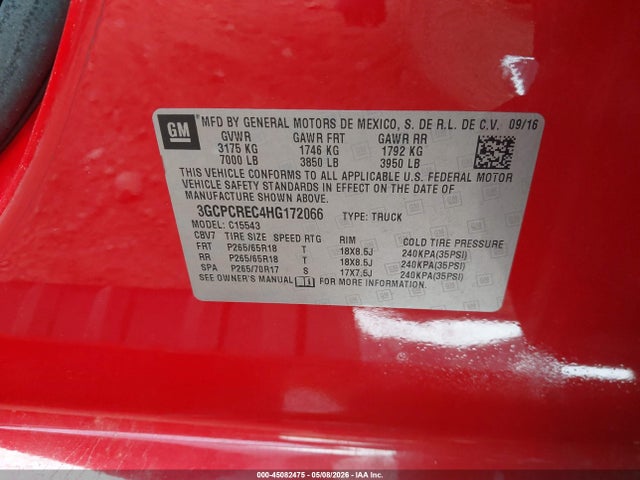 Chevrolet Silverado 1500 1lt