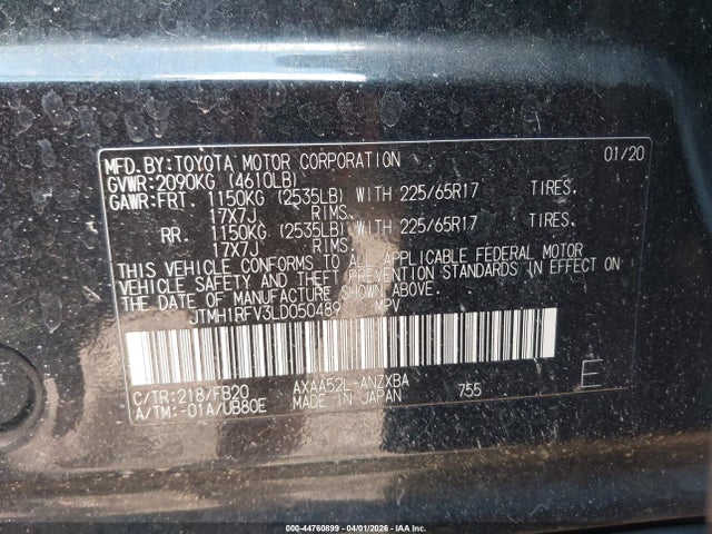 Toyota RAV4 Le