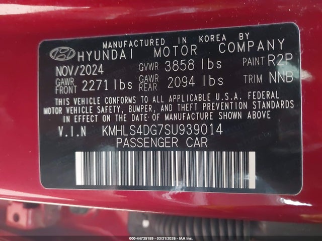 Hyundai ELANTRA Sel Convenience