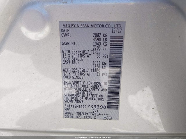 Nissan Rogue S