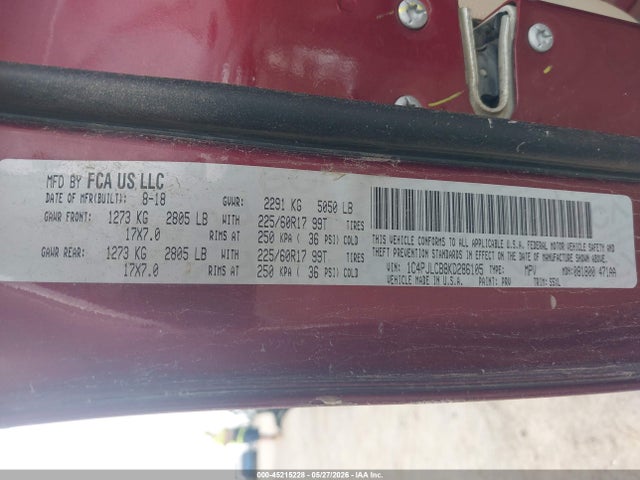 Jeep Cherokee Latitude Fwd