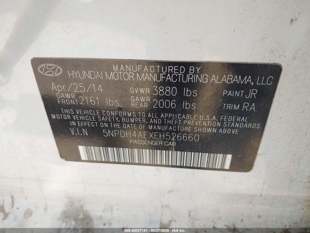 Hyundai ELANTRA Se